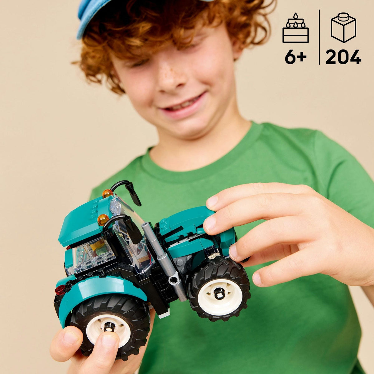 ليجو 60498 سيتي مجموعة بناء الحراثة مكعبات التركيب LEGO