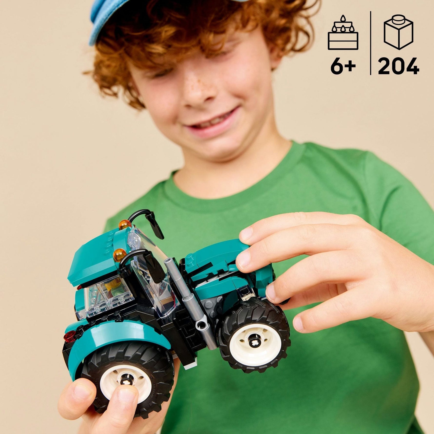 ليجو 60498 سيتي مجموعة بناء الحراثة مكعبات التركيب LEGO