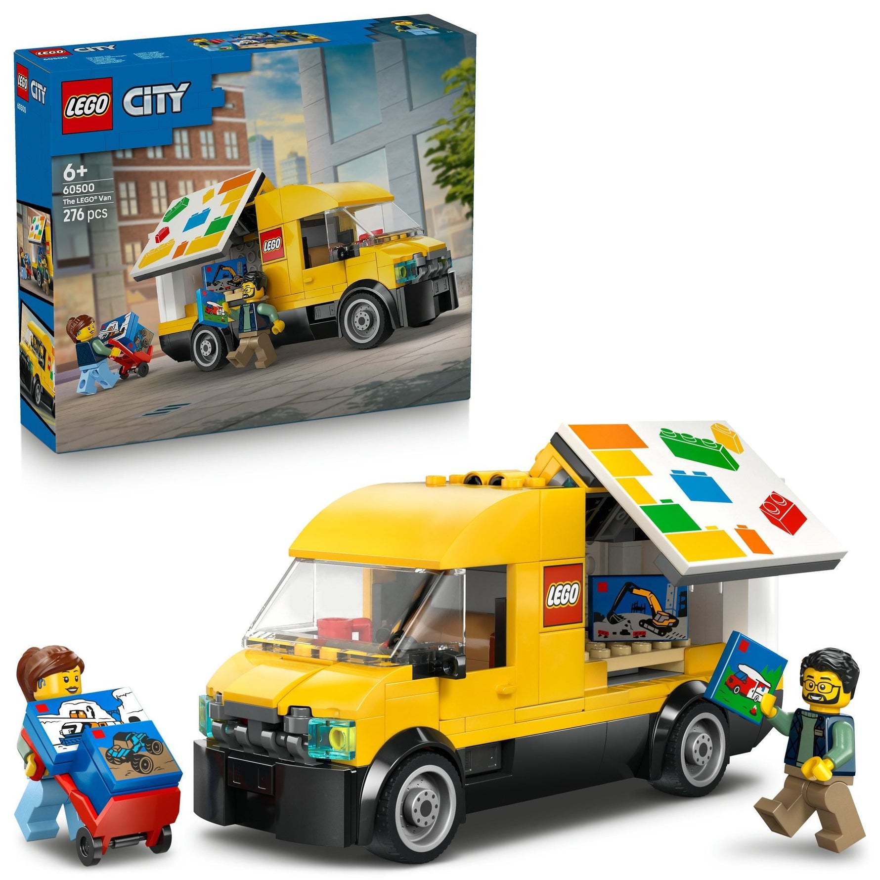 ليجو 60500 سيتي شاحنة ليغو للتوصيل مكعبات التركيب LEGO