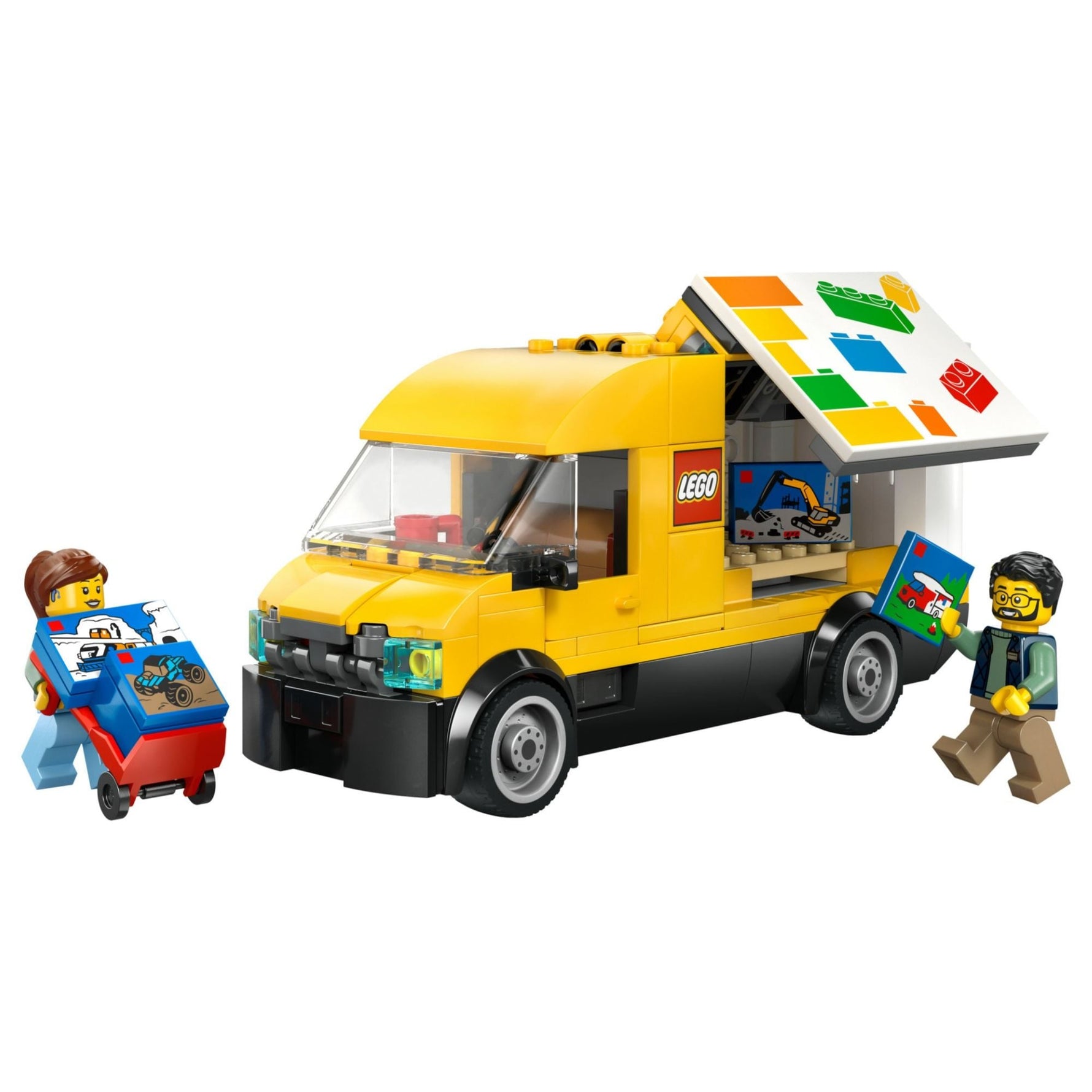 ليجو 60500 سيتي شاحنة ليغو للتوصيل مكعبات التركيب LEGO