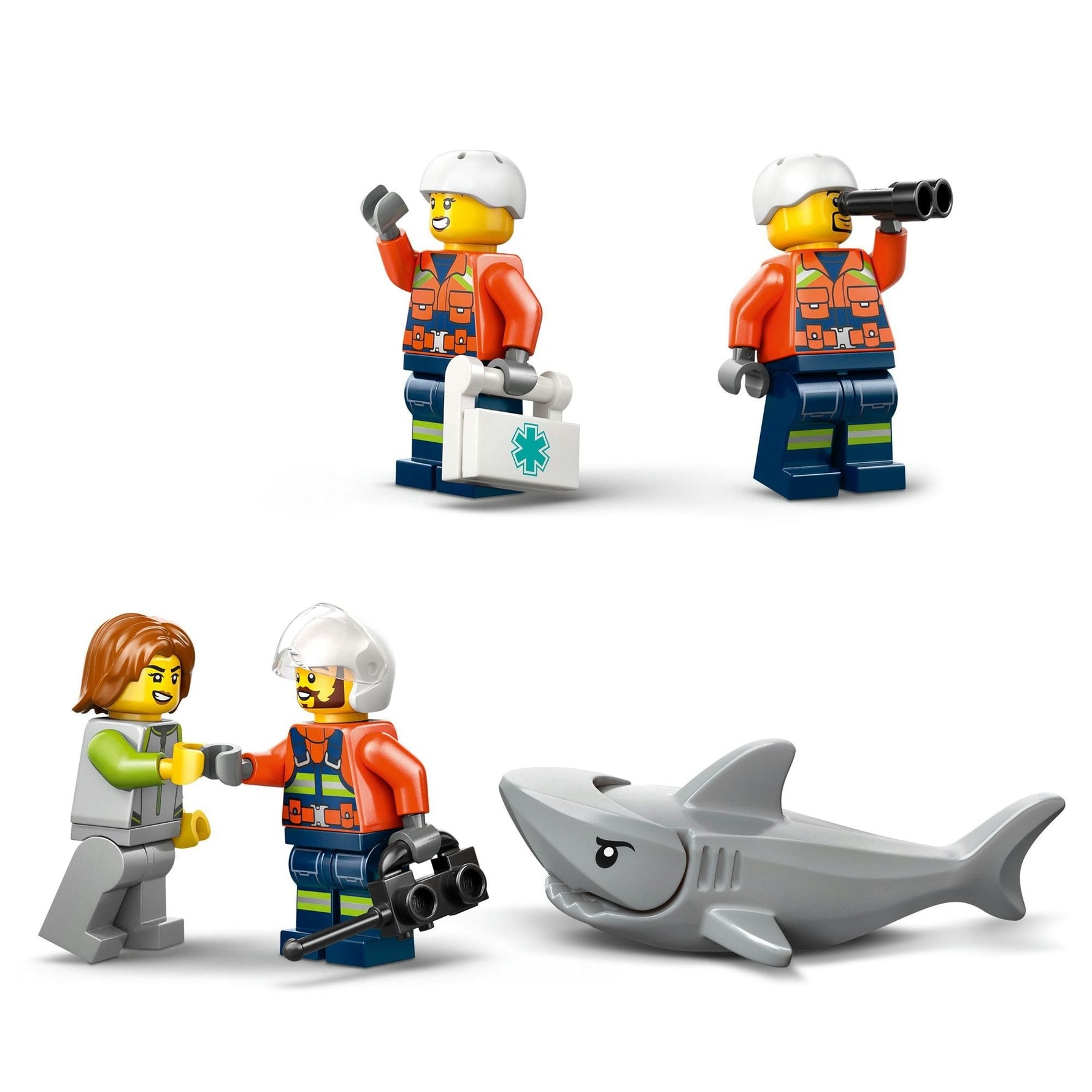 ليجو 60503 سيتي مروحية خفر السواحل مكعبات التركيب LEGO