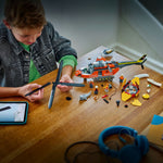ليجو 60503 سيتي مروحية خفر السواحل مكعبات التركيب LEGO