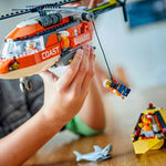 ليجو 60503 سيتي مروحية خفر السواحل مكعبات التركيب LEGO