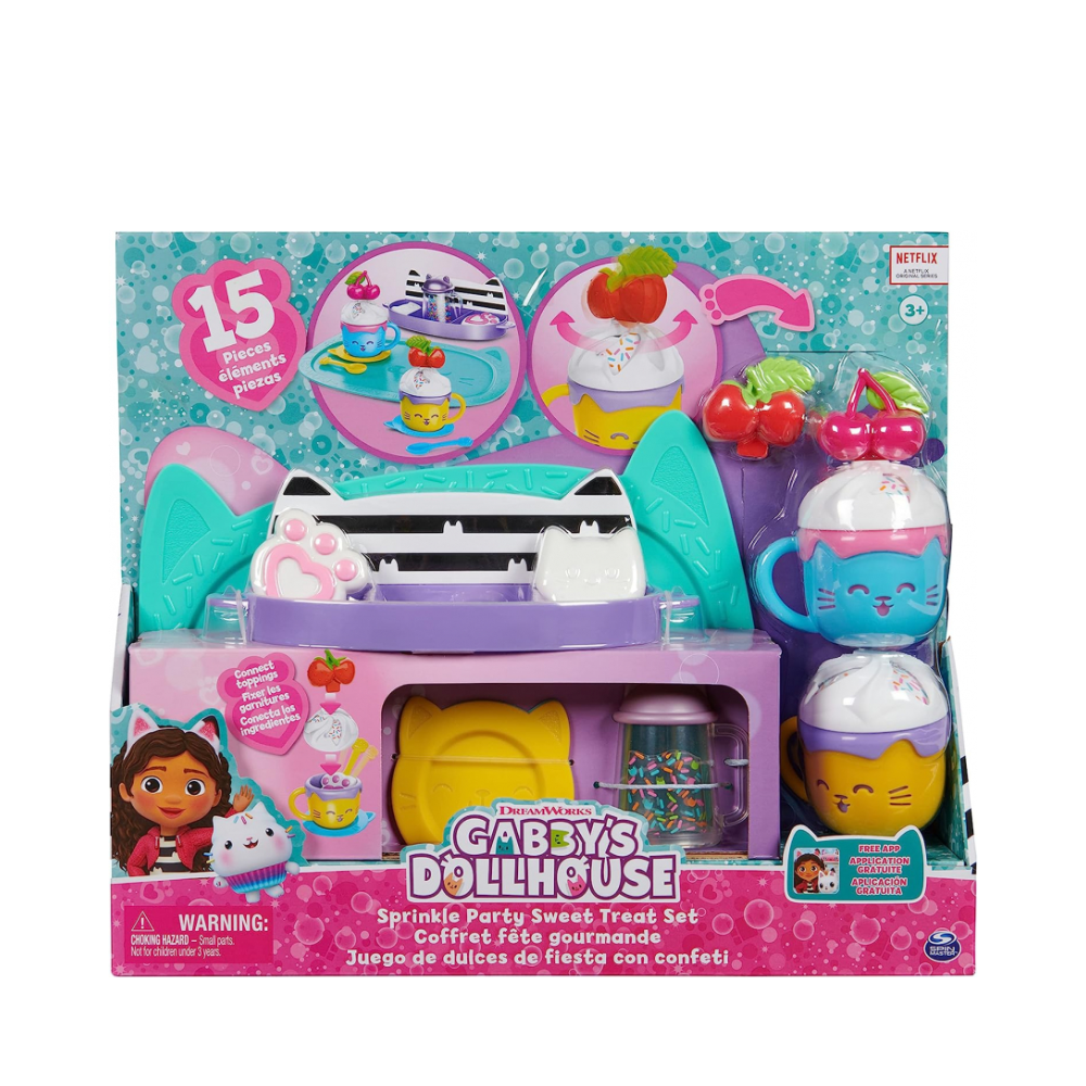 غابي دول هاوس حفلة الكاكاو الساخن ألعاب المطابخ Gabby Dollhouse