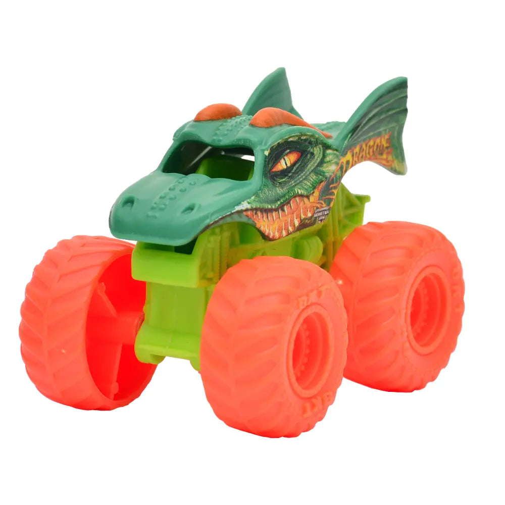 مونستر جام مجموعة شاحنات مكونة من 4 قطع سيارات داي كاست Monster Jam