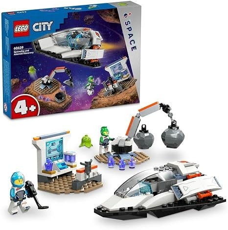 ليجو سيتي مكعبات بناء سفينة الفضاء مكعبات التركيب LEGO
