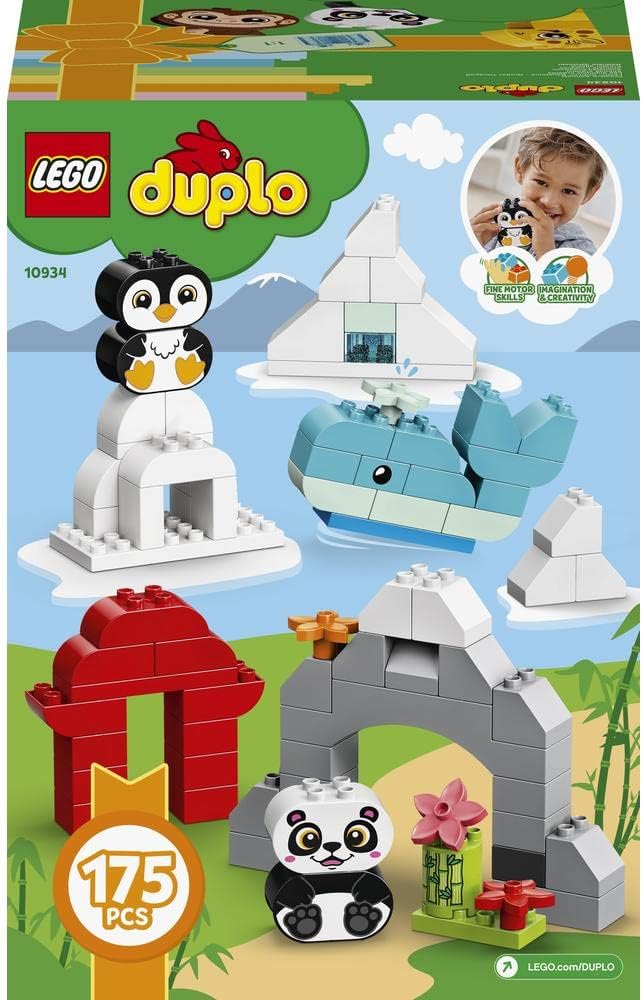 ليجو مكعبات بناء كلاسيكية بتصميم حيوانات مكعبات التركيب LEGO