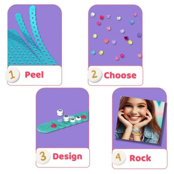 جيلي باندز خرز برائحة آيس كريم البرتقال الخرز والاكسسوارات JELLY BANDS