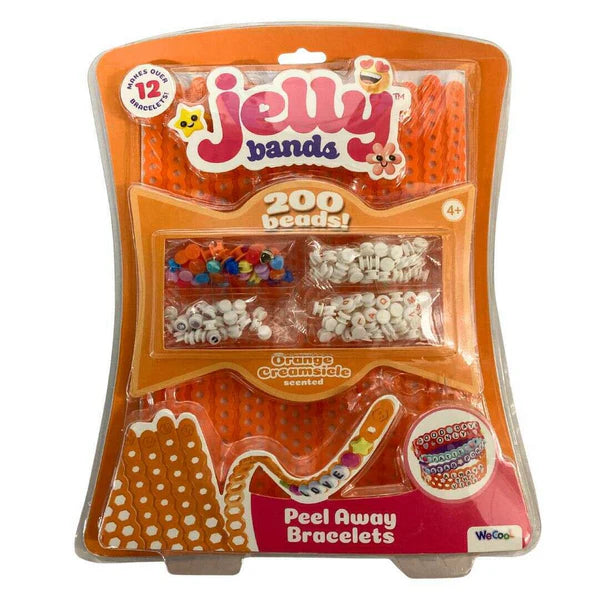 جيلي باندز خرز برائحة آيس كريم البرتقال الخرز والاكسسوارات JELLY BANDS