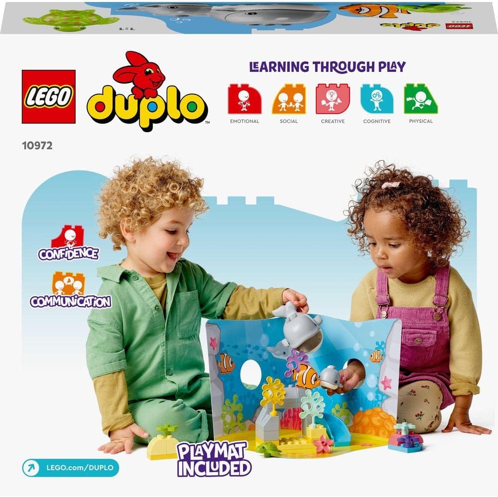 ليجو مكعبات بناء الحيوانات البرية في المحيط مكعبات التركيب LEGO