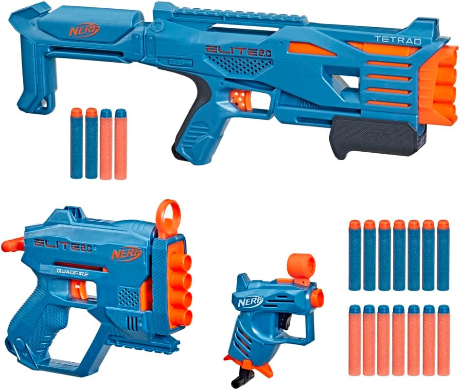 نيرف لعبة مسدس اليت 2.0 مع 10 اسهم مسدسات مطاطية Nerf