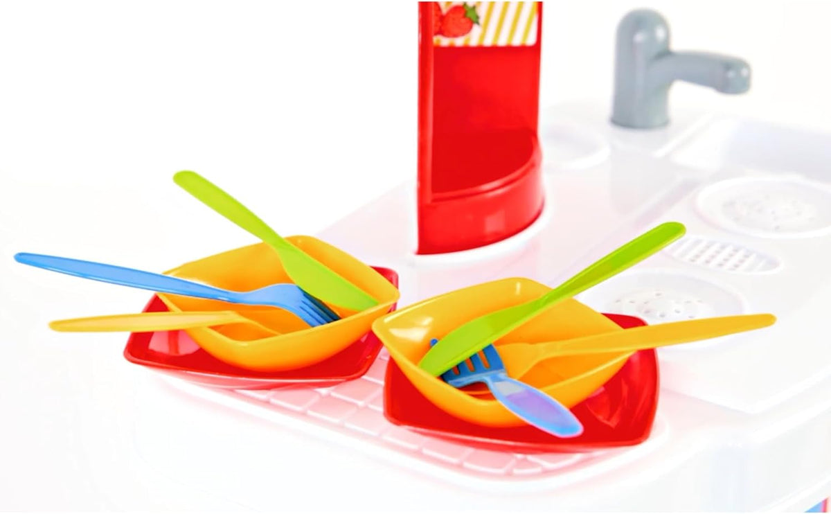 دولو طقم مطبخ شيف 19 قطعة ألعاب المطابخ Dolu