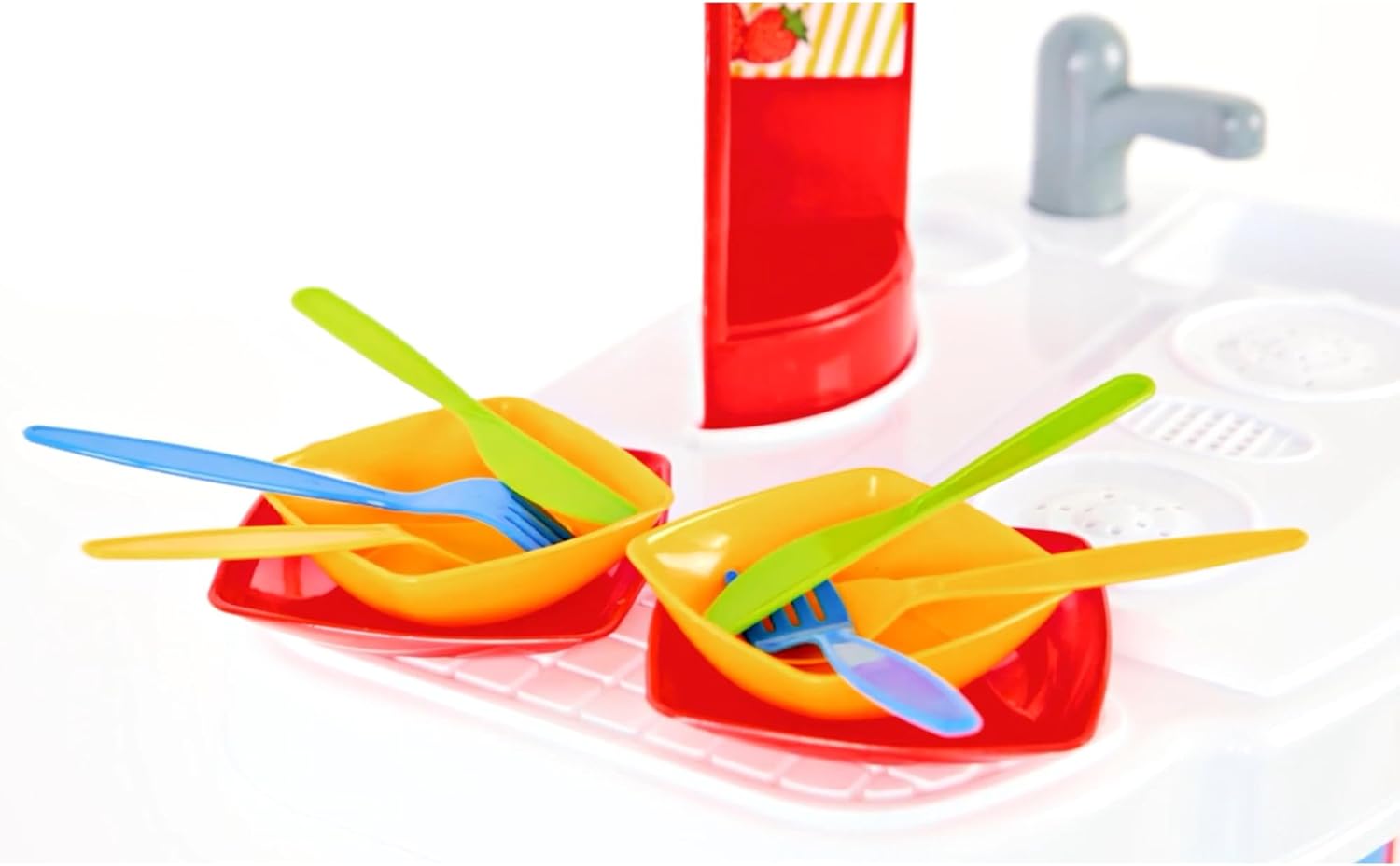 دولو طقم مطبخ شيف 19 قطعة ألعاب المطابخ Dolu