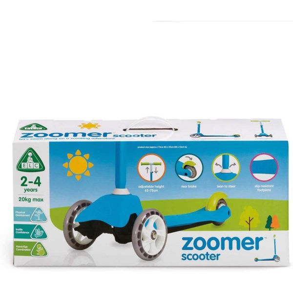 التعليم المبكر سكوتر زومر أزرق سكوتر 3 عجلات ELC