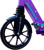 تايني ويل سكوتر بنفسجي عجلاتين قابل للطي سكوتر عجلتين Tiny Wheel