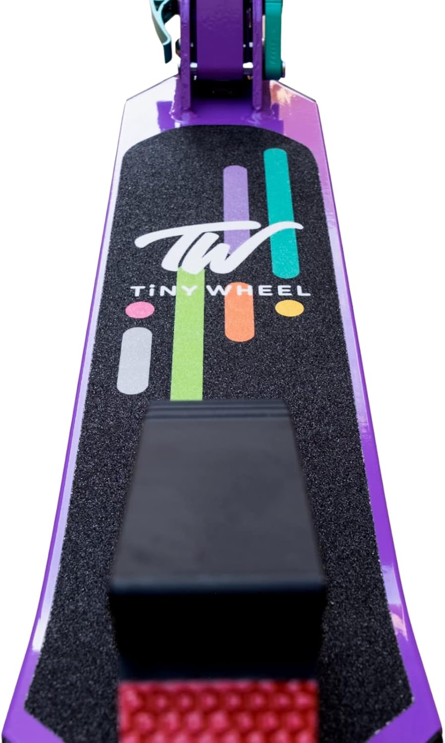 تايني ويل سكوتر بنفسجي عجلاتين قابل للطي سكوتر عجلتين Tiny Wheel