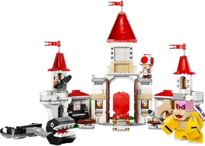 ليجو 71435 سوبر ماريو معركة مع روي في قلعة الخو مكعبات التركيب LEGO