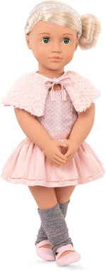 اور جينرايشن دمية اليكسا مع فستان باليه دمية مع اكسسوارات Our Generation