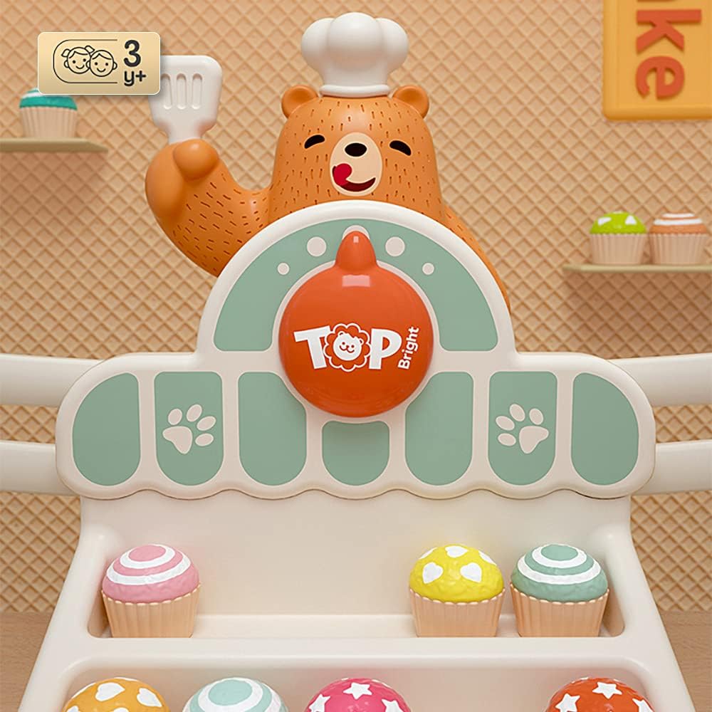 توب برايت موازنة الدب الطاهي لتعليم الأطفال مواليد تفاعلي Top Bright