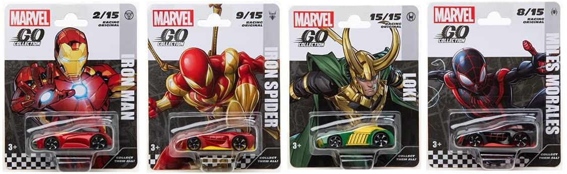 سيارة سباق مارفل اشكال متنوعة سيارات داي كاست Marvel