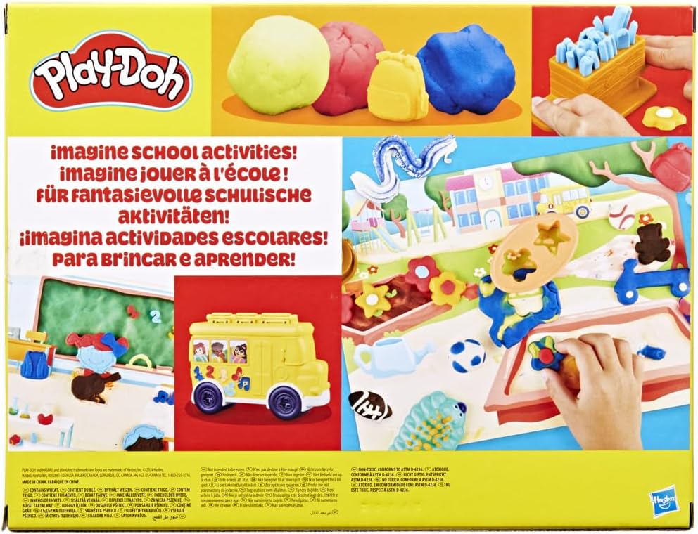 بلاي دوه صلصال مغامرات يوم المدرسة الصلصال والمعجون Play-Doh