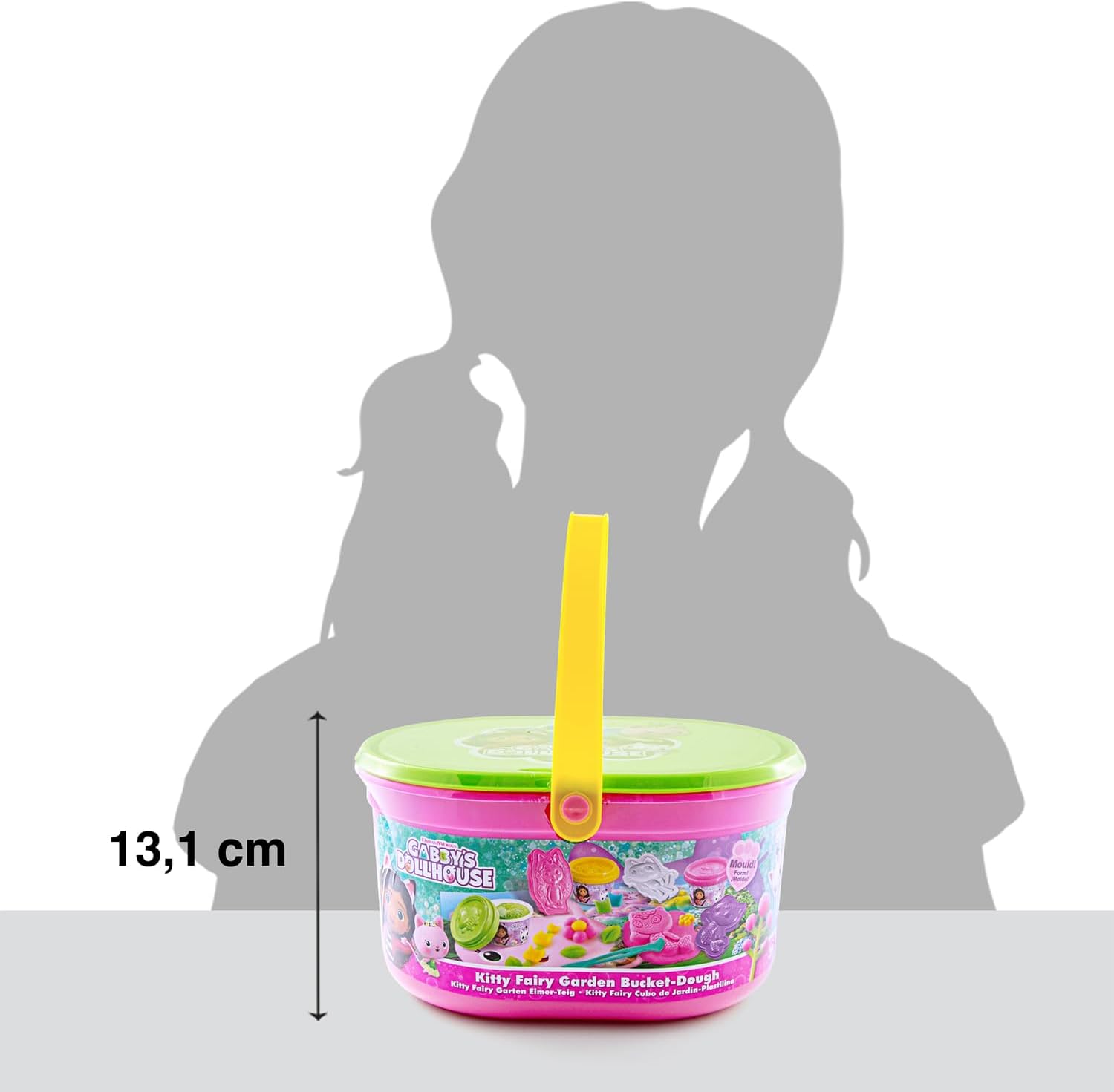 غابي دول هاوس دلو صلصال حديقة الجنيات كيتي الصلصال والمعجون Gabby Dollhouse