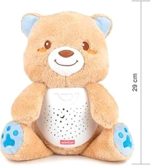 وين فن دب مضيء 2 في 1 مواليد تفاعلي WinFun