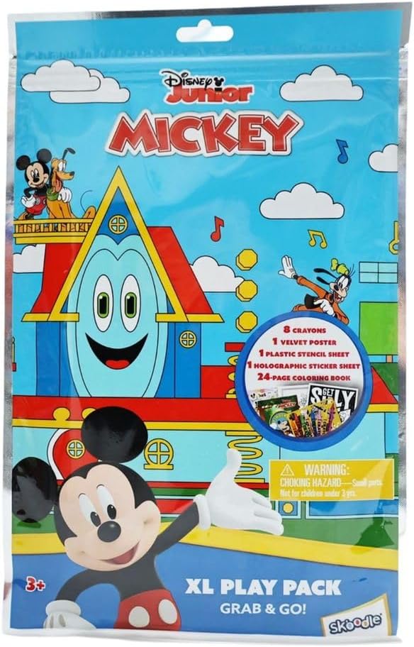 ديزني مجموعة تلوين ميكي ماوس 12 قطعة رسم و تلوين Disney