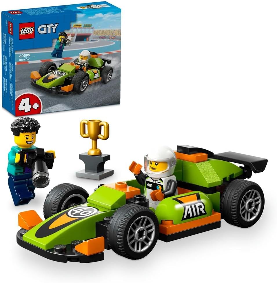 ليجو 60399 سيتي سيارة سباق سيتي جرين مكعبات التركيب LEGO