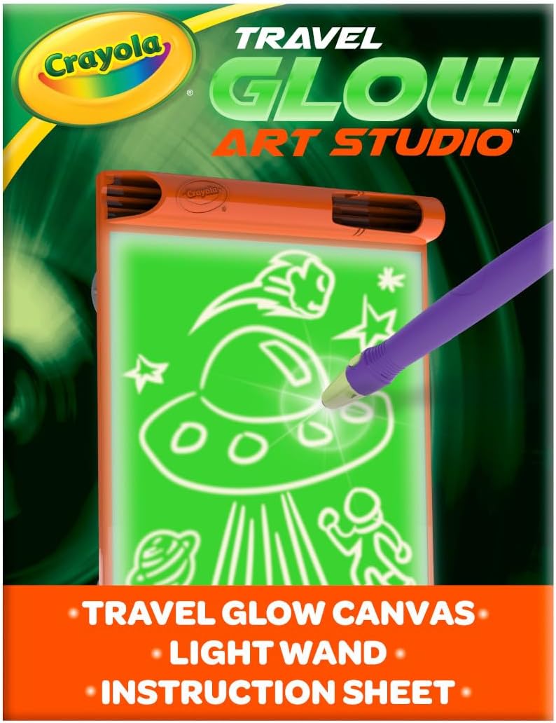 كرايولا استوديو الفن المتوهج من ترافل جلو Crayola