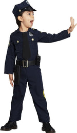 ملابس ضابط الشرطة 3-4 سنوات الملابس التنكرية LOCAL