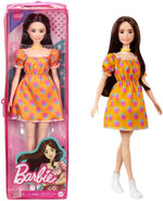 باربي دمية فاشنيستا بشعر داكن دمى الشخصيات Barbie