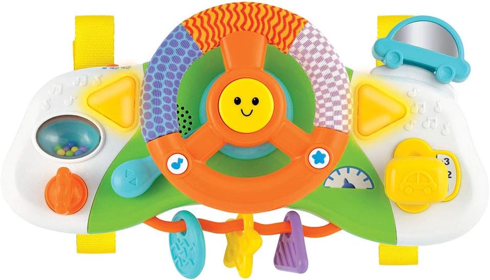 وين فن عجلة قيادة للاطفال مواليد تفاعلي WinFun