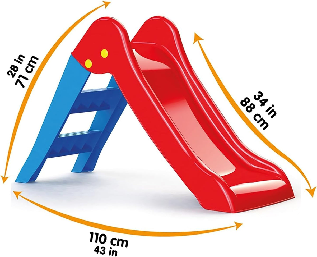 دولو زحليقة باللونين الأحمر والأزرق مكعبات التركيب Dolu