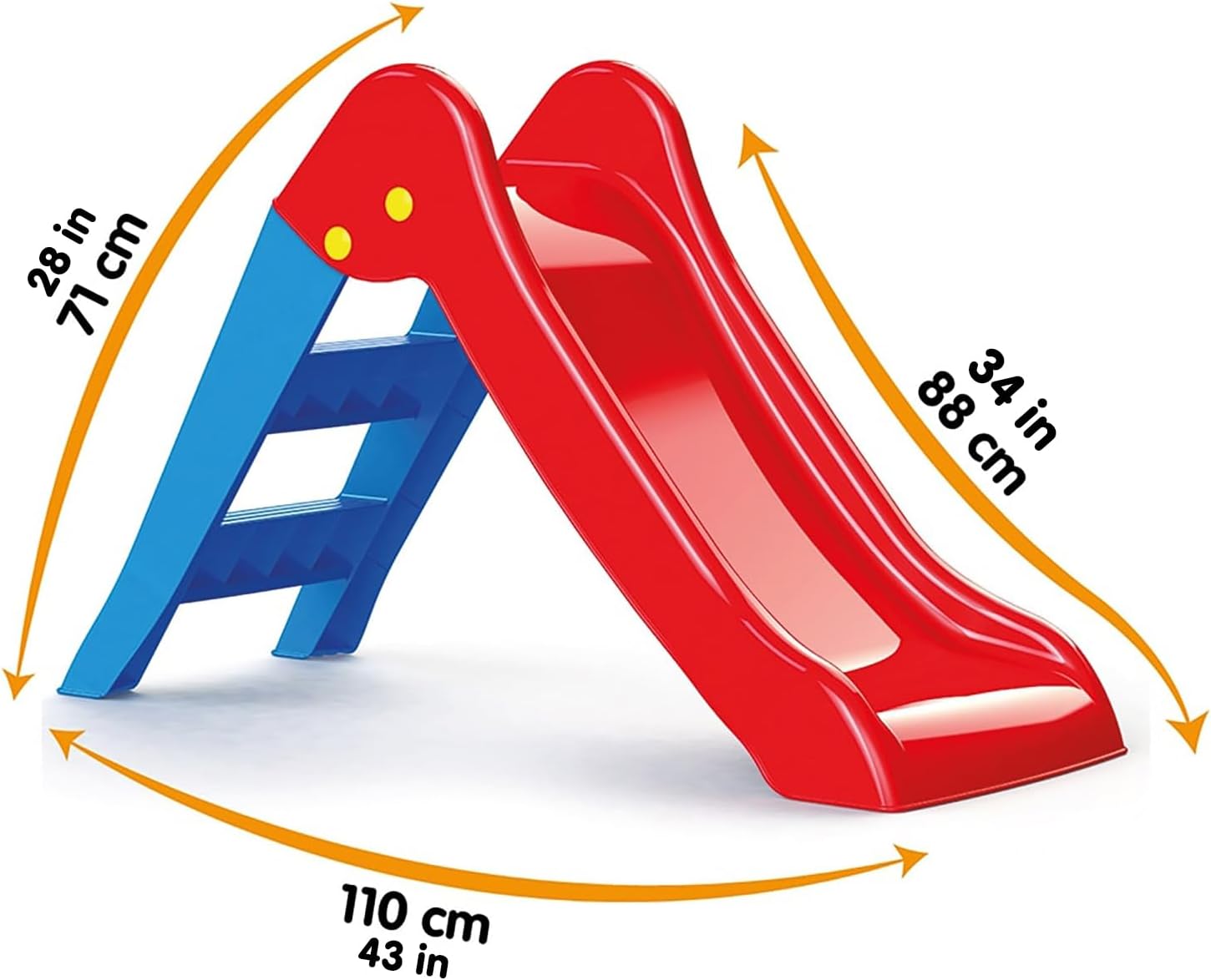 دولو زحليقة باللونين الأحمر والأزرق مكعبات التركيب Dolu