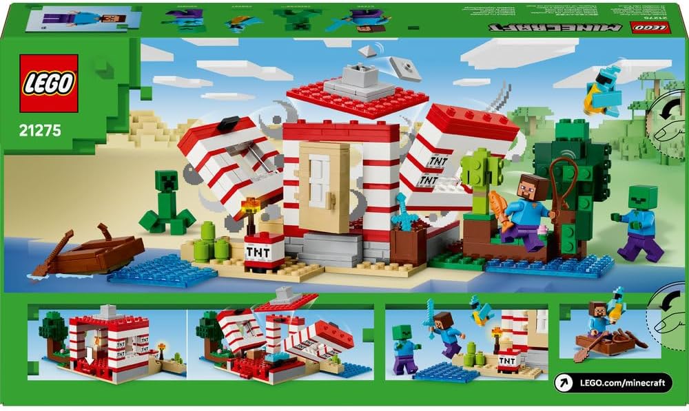 ليجو 21275 ماين كرافت منزل الغابة مكعبات التركيب LEGO