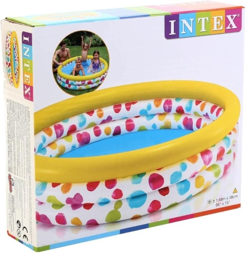 انتكس حوض سباحة قوس قزح المسابح الخارجية Intex