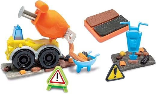 ارت اند فن صلصال موقع البناء 14 قطعة الصلصال والمعجون Art And Fun