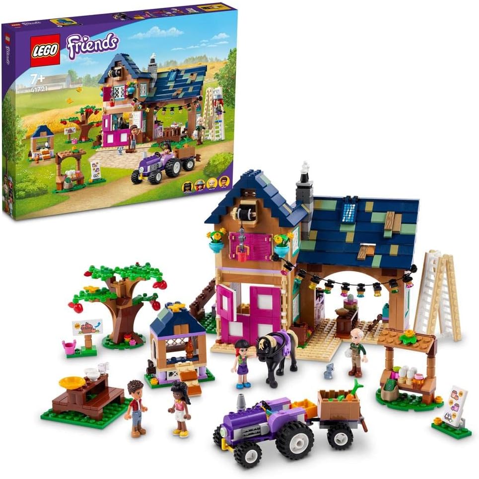 ليجو مكعبات بناء المزرعة العضوية مكعبات التركيب LEGO