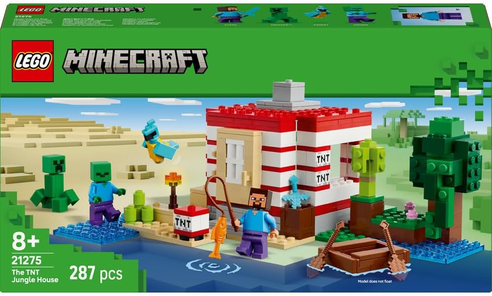 ليجو 21275 ماين كرافت منزل الغابة مكعبات التركيب LEGO