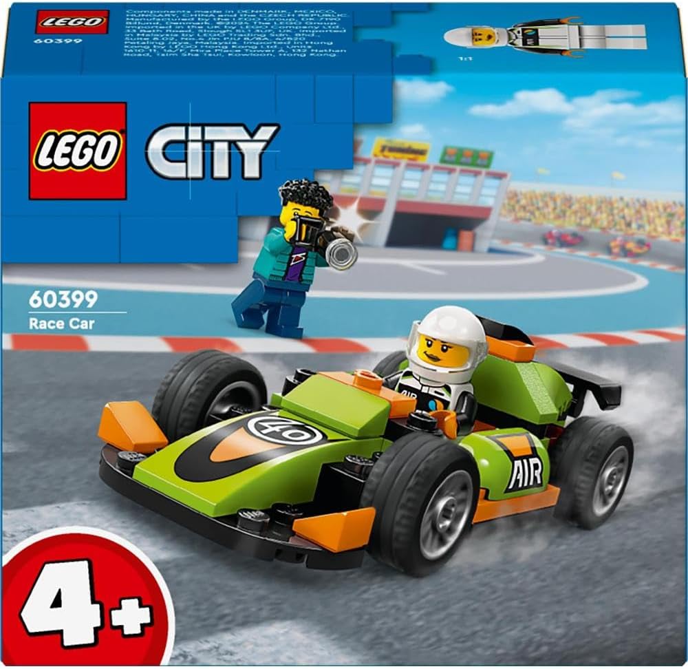 ليجو 60399 سيتي سيارة سباق سيتي جرين مكعبات التركيب LEGO