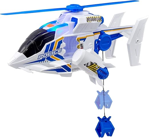 تيمسترز لعبة طائرة هليكوبتر شرطة بيضاء المركبات المتنوعه Teamsterz