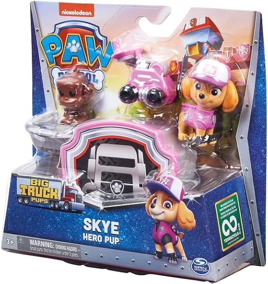 باو بترول شاحنة تشيس مع مجسم جرو المركبات المتنوعه Paw Patrol