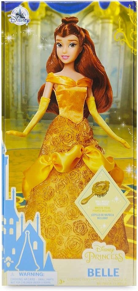 ديزني برينسس دمية بيل دمية مع اكسسوارات Disney