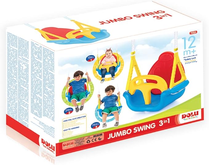 دولو لعبة الارجوحة 3 في 1 المراجيح Dolu