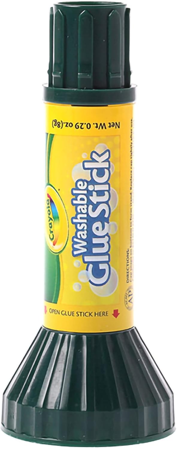 كرايولا أعواد غراء قابلة للغسل قطعتين رسم و تلوين Crayola