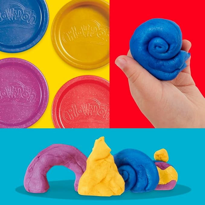 بلاي دوه عبوه صلصال 4 قطع الصلصال والمعجون Play-Doh