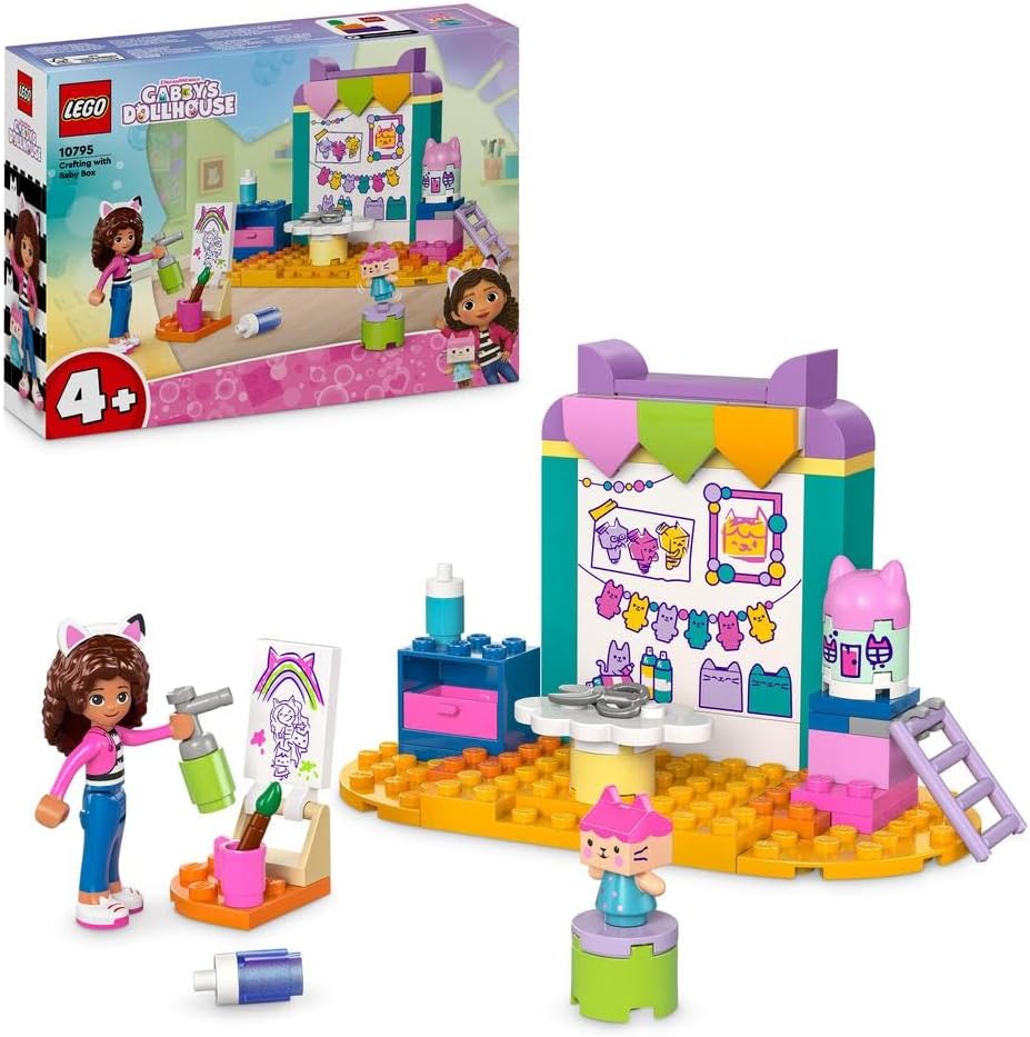 ليجو بيت الدمى غابي لعبة صياغة مع صندوق الأطفال مكعبات التركيب LEGO