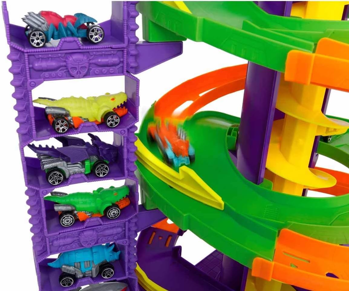 تيمستيرز مسارات كوبرا مع الصوت والضوء مركبات مع مسار Teamsterz