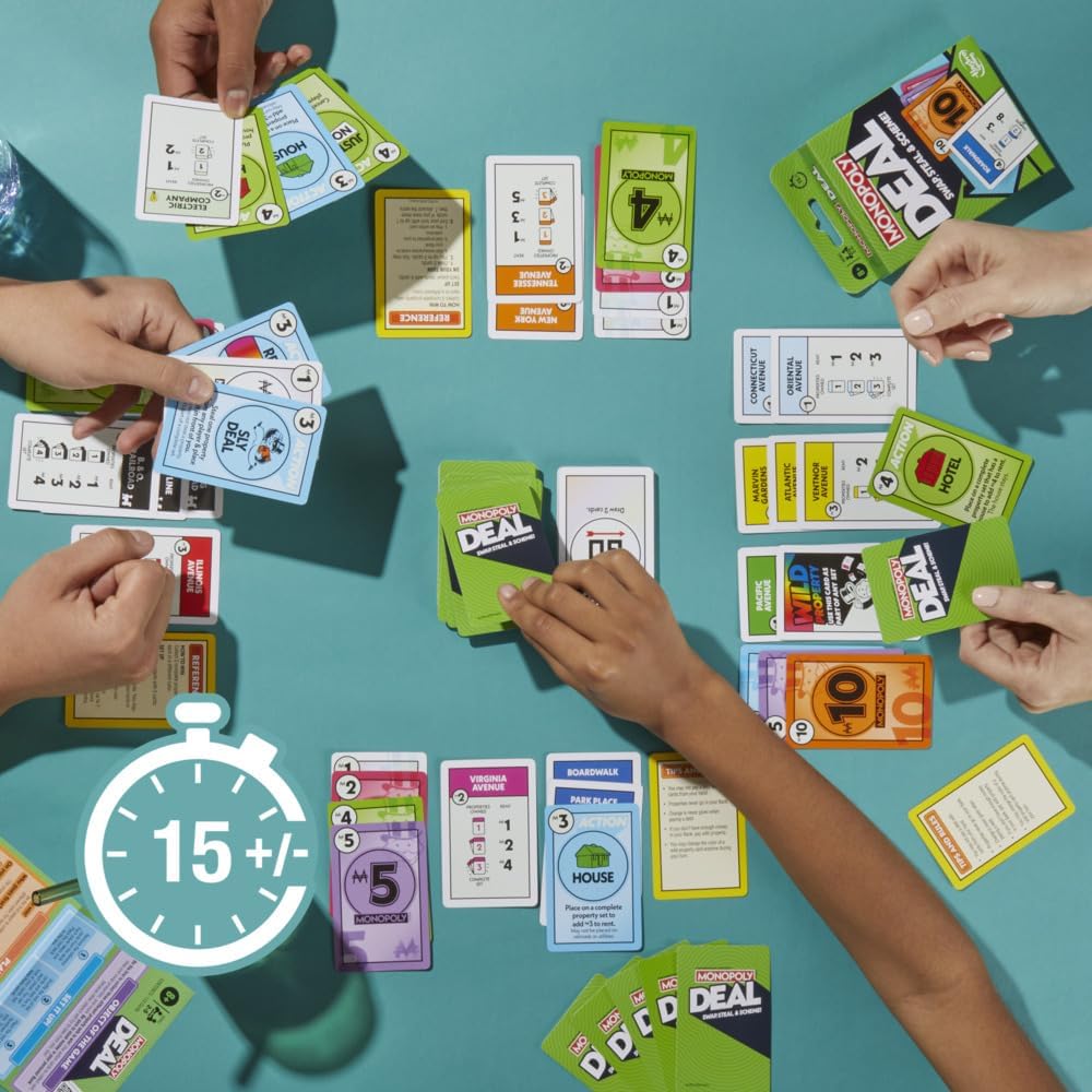 لعبة بطاقات مونوبولي الصفقات العاب البطاقات Monopoly